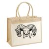 Cotton Pocket Jute Shopper Thumbnail