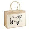 Cotton Pocket Jute Shopper Thumbnail