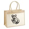 Cotton Pocket Jute Shopper Thumbnail
