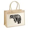 Cotton Pocket Jute Shopper Thumbnail
