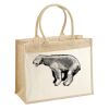 Cotton Pocket Jute Shopper Thumbnail