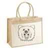 Cotton Pocket Jute Shopper Thumbnail