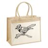 Cotton Pocket Jute Shopper Thumbnail