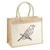Cotton Pocket Jute Shopper Thumbnail