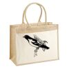 Cotton Pocket Jute Shopper Thumbnail