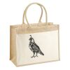 Cotton Pocket Jute Shopper Thumbnail