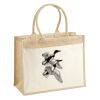 Cotton Pocket Jute Shopper Thumbnail