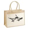 Cotton Pocket Jute Shopper Thumbnail