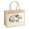 Cotton Pocket Jute Shopper Thumbnail