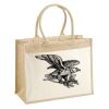 Cotton Pocket Jute Shopper Thumbnail