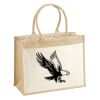 Cotton Pocket Jute Shopper Thumbnail