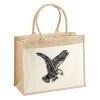 Cotton Pocket Jute Shopper Thumbnail