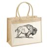 Cotton Pocket Jute Shopper Thumbnail