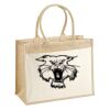 Cotton Pocket Jute Shopper Thumbnail