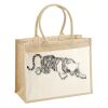 Cotton Pocket Jute Shopper Thumbnail