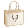 Cotton Pocket Jute Shopper Thumbnail