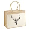 Cotton Pocket Jute Shopper Thumbnail