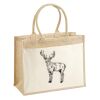 Cotton Pocket Jute Shopper Thumbnail