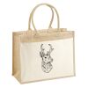 Cotton Pocket Jute Shopper Thumbnail