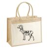 Cotton Pocket Jute Shopper Thumbnail