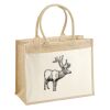 Cotton Pocket Jute Shopper Thumbnail