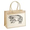 Cotton Pocket Jute Shopper Thumbnail