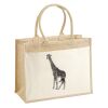 Cotton Pocket Jute Shopper Thumbnail