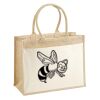 Cotton Pocket Jute Shopper Thumbnail