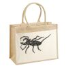 Cotton Pocket Jute Shopper Thumbnail