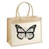 Cotton Pocket Jute Shopper Thumbnail