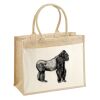 Cotton Pocket Jute Shopper Thumbnail
