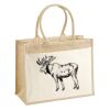 Cotton Pocket Jute Shopper Thumbnail