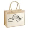 Cotton Pocket Jute Shopper Thumbnail