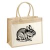 Cotton Pocket Jute Shopper Thumbnail