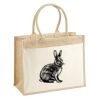 Cotton Pocket Jute Shopper Thumbnail