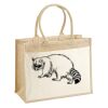 Cotton Pocket Jute Shopper Thumbnail