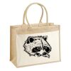 Cotton Pocket Jute Shopper Thumbnail