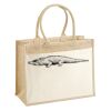 Cotton Pocket Jute Shopper Thumbnail