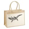 Cotton Pocket Jute Shopper Thumbnail