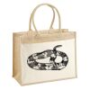 Cotton Pocket Jute Shopper Thumbnail