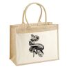 Cotton Pocket Jute Shopper Thumbnail