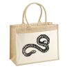 Cotton Pocket Jute Shopper Thumbnail