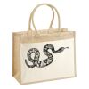 Cotton Pocket Jute Shopper Thumbnail