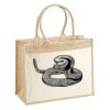 Cotton Pocket Jute Shopper Thumbnail