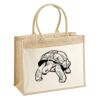 Cotton Pocket Jute Shopper Thumbnail