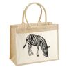Cotton Pocket Jute Shopper Thumbnail