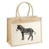 Cotton Pocket Jute Shopper Thumbnail