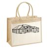 Cotton Pocket Jute Shopper Thumbnail