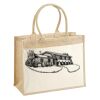 Cotton Pocket Jute Shopper Thumbnail