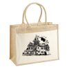 Cotton Pocket Jute Shopper Thumbnail